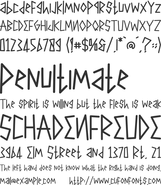 Nistel Boy font preview