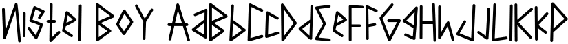 Nistel Boy font