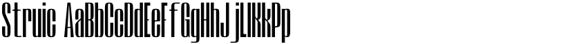 Struic font