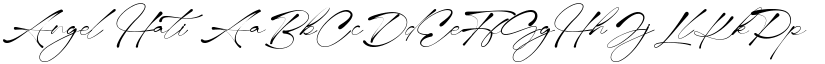 Angel Hati font