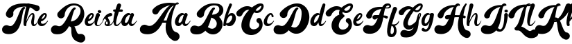 The Reista font