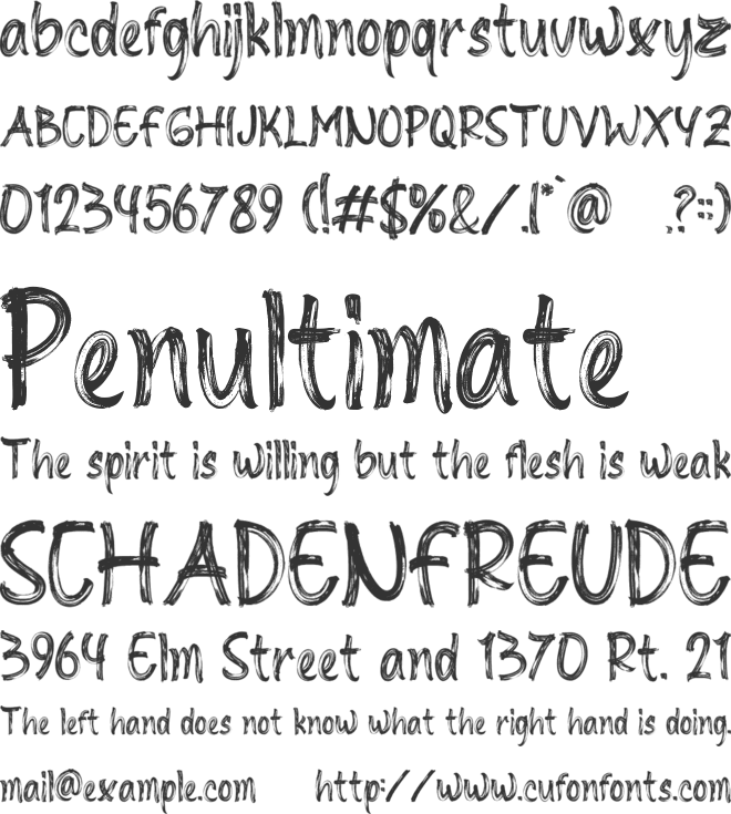 GRAVITASY font preview