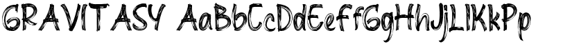 GRAVITASY font