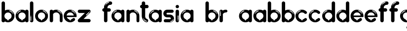 balonez fantasia br font