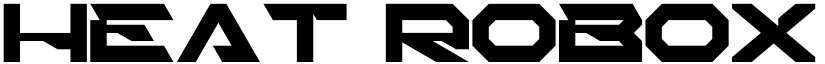 Heat Robox font