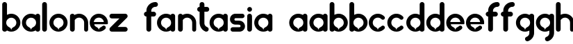balonez fantasia font