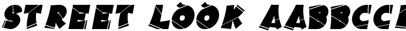 Street Look font