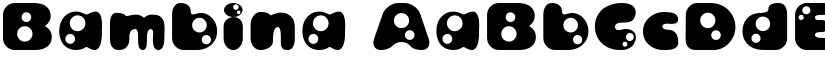 Bambina font