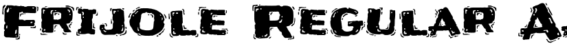 Frijole Regular font
