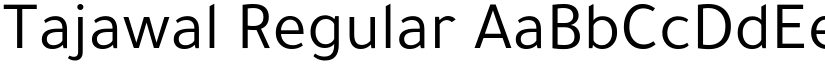 Tajawal Regular font