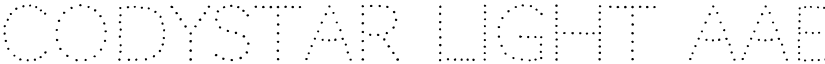 Codystar Light font