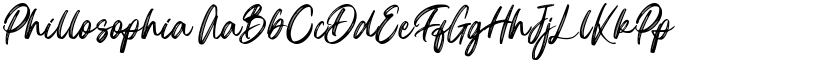 Phillosophia font