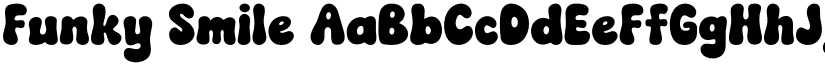 Funky Smile font