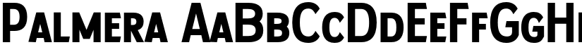 Palmera font