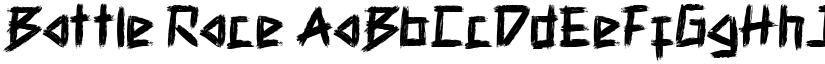 Battle Race font