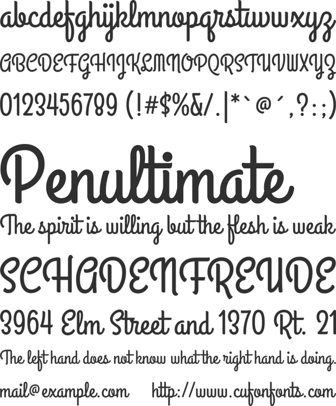 Grand Hotel font preview