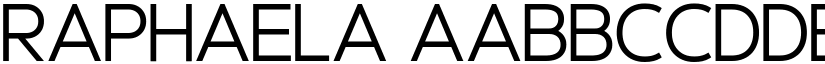 Raphaela font