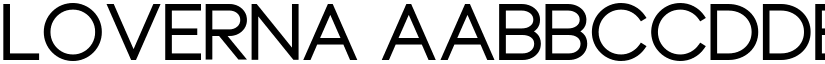 Loverna font