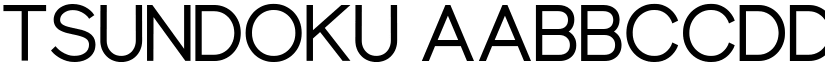 Tsundoku font