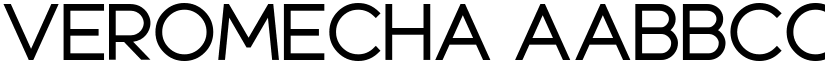 Veromecha font