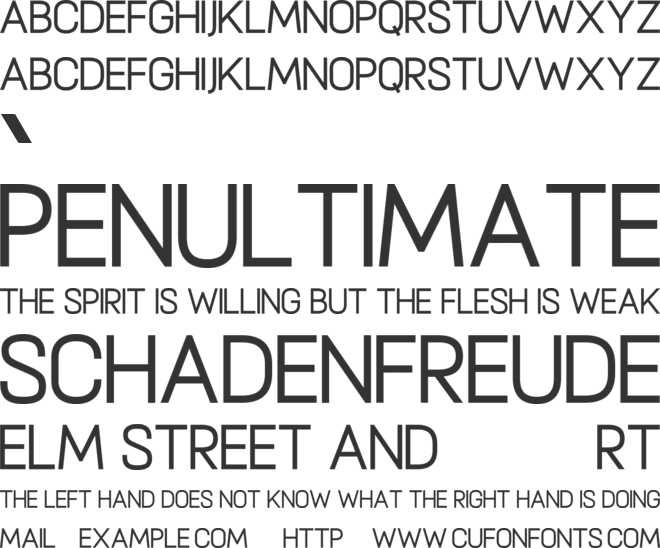 Leechcraft font preview