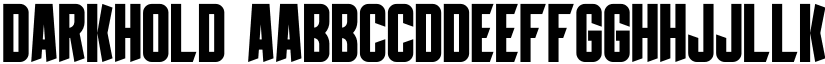 Darkhold font