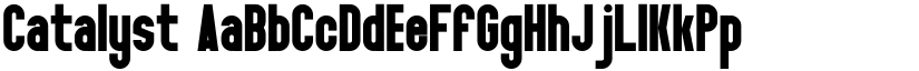 Catalyst font