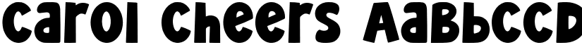 Carol Cheers font