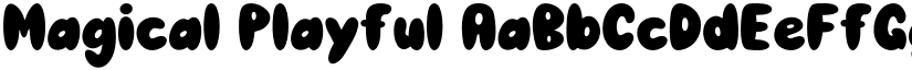 Magical Playful font