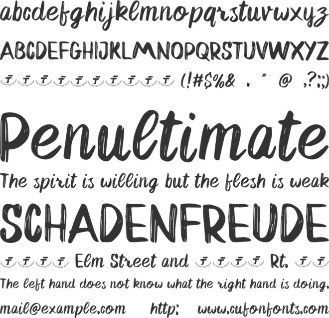 FT Kievkeen font preview