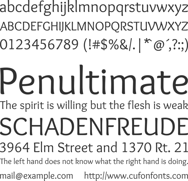Overlock font preview