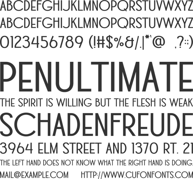 Century Glamour font preview