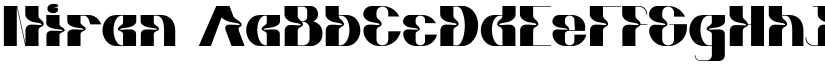 Niran font
