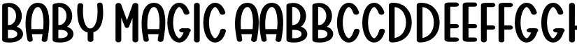 Baby Magic font
