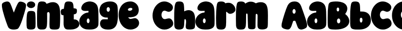 Vintage Charm font