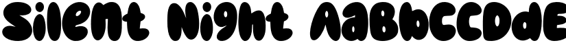 Silent Night font