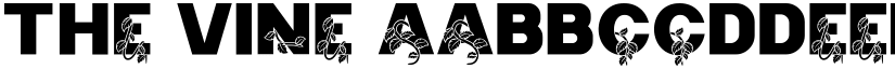 The Vine font