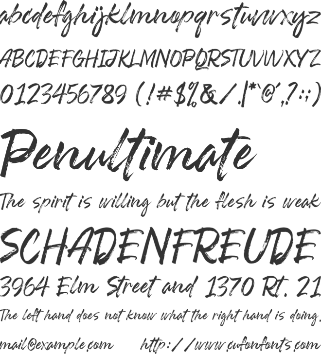 Stallion Beatsides font preview