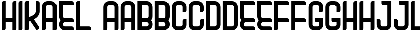 Hikael font