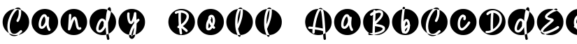 Candy Roll font