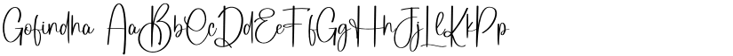 Gofindha font