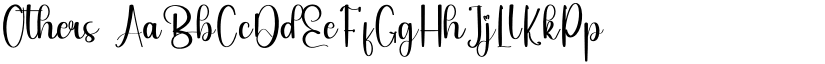 Others font