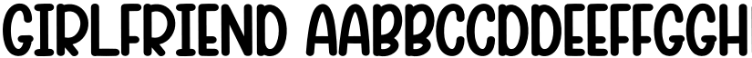 Girlfriend font