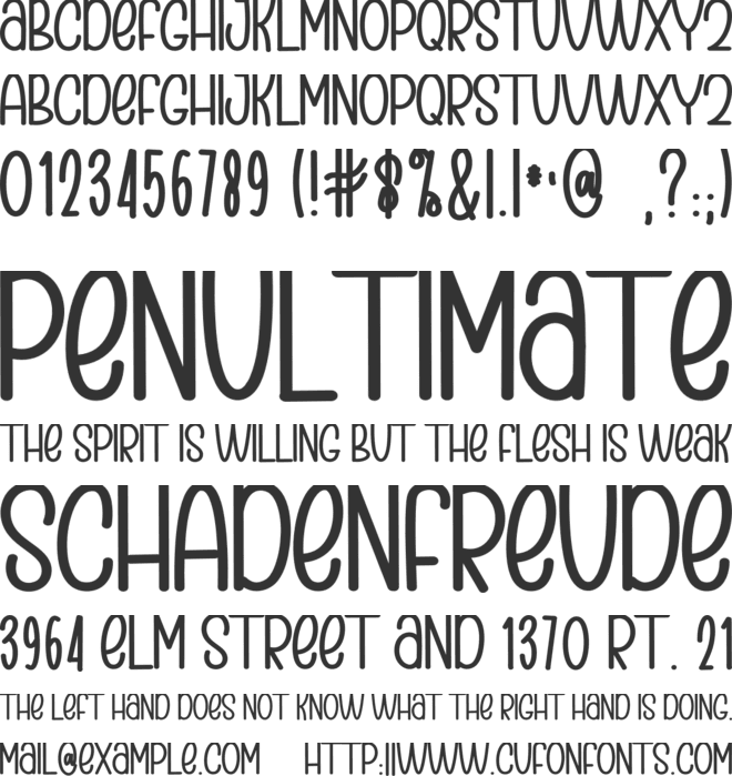 This  Farmhouse font preview