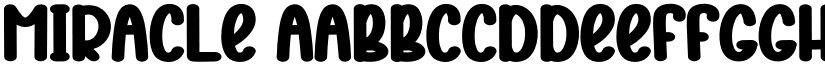 Miracle font