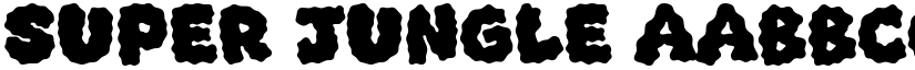 Super Jungle font