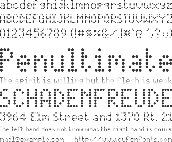 PixelBus font preview