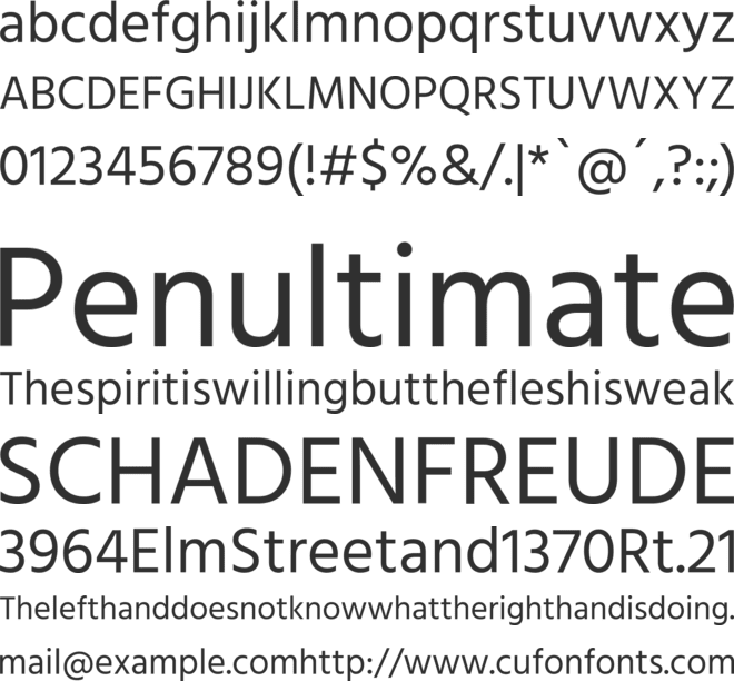 Hind Colombo font preview