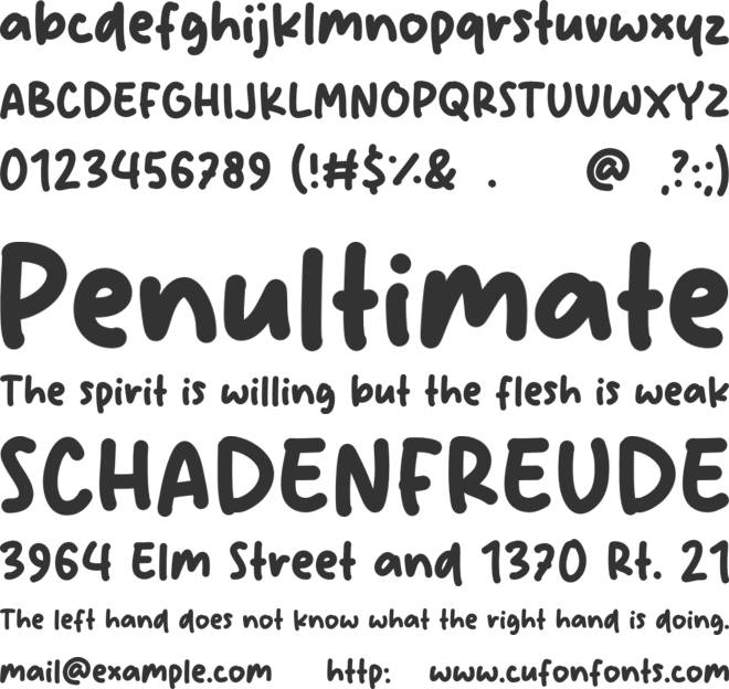 Lovely Sign font preview