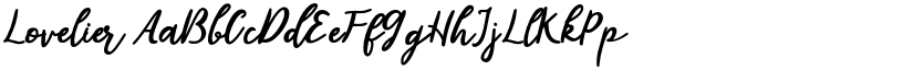 Lovelier font